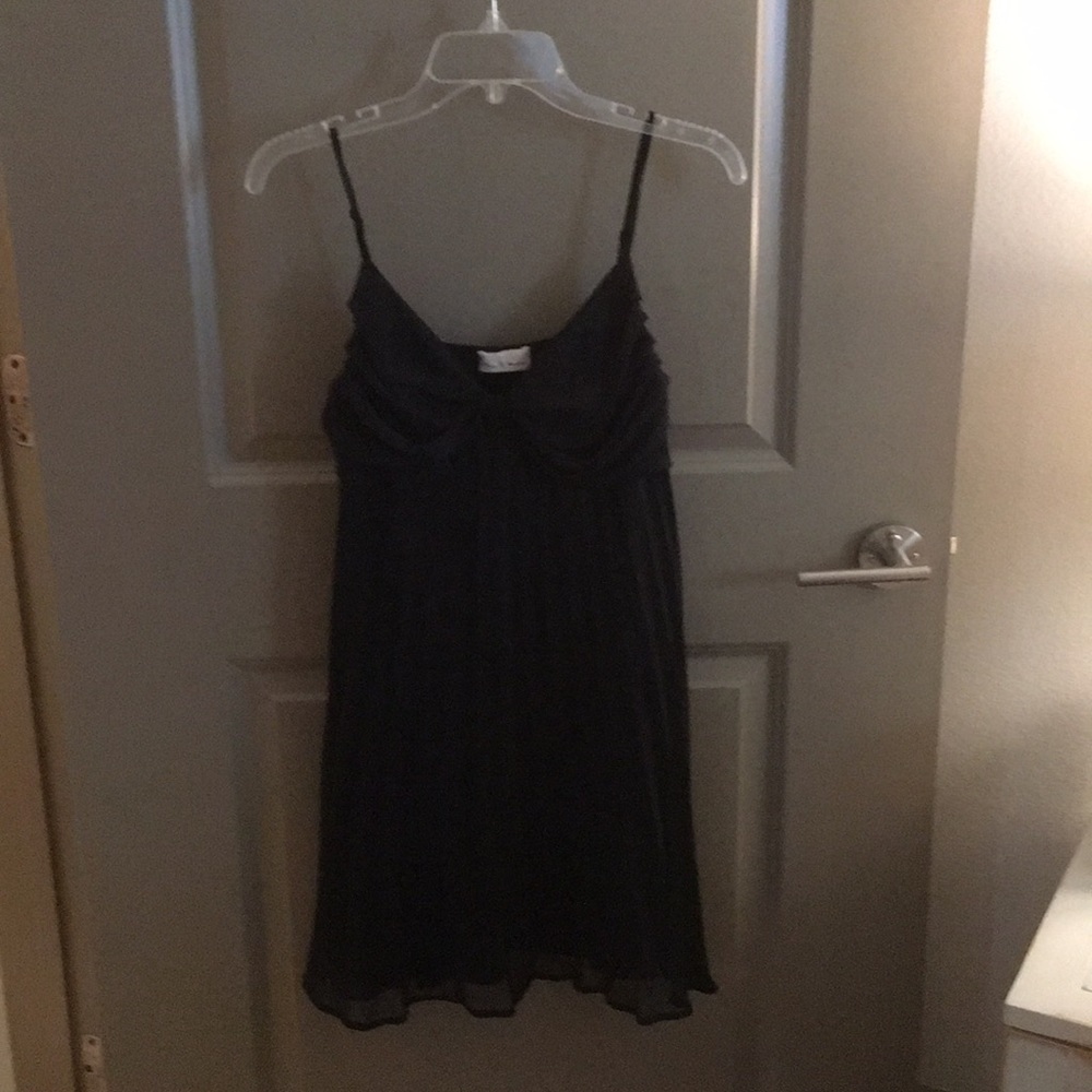Black cocktail dress